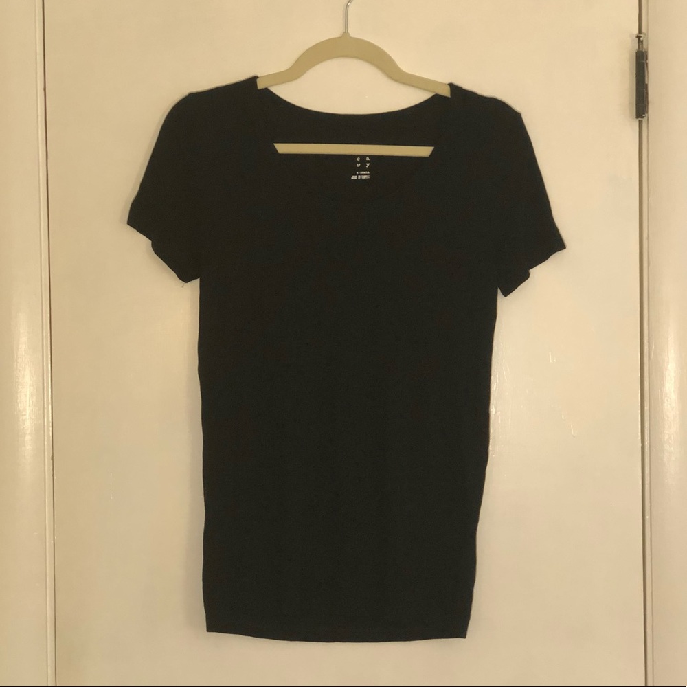 Simple black T-shirt